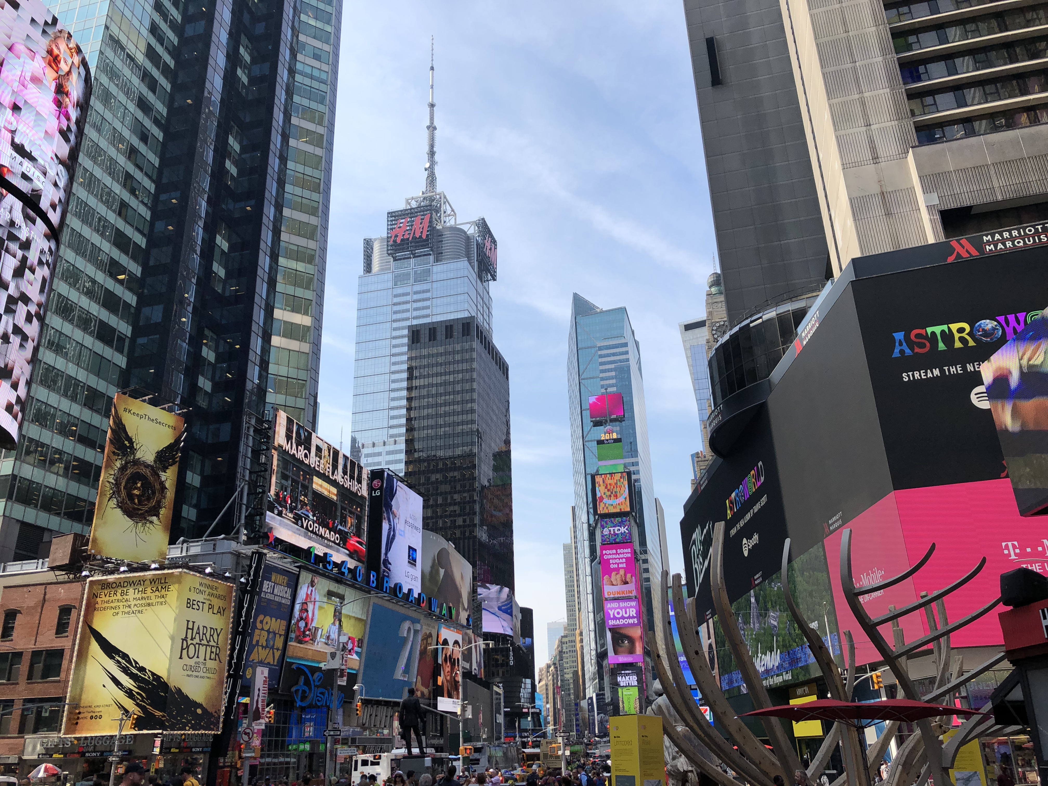Der Times Square bei Tag