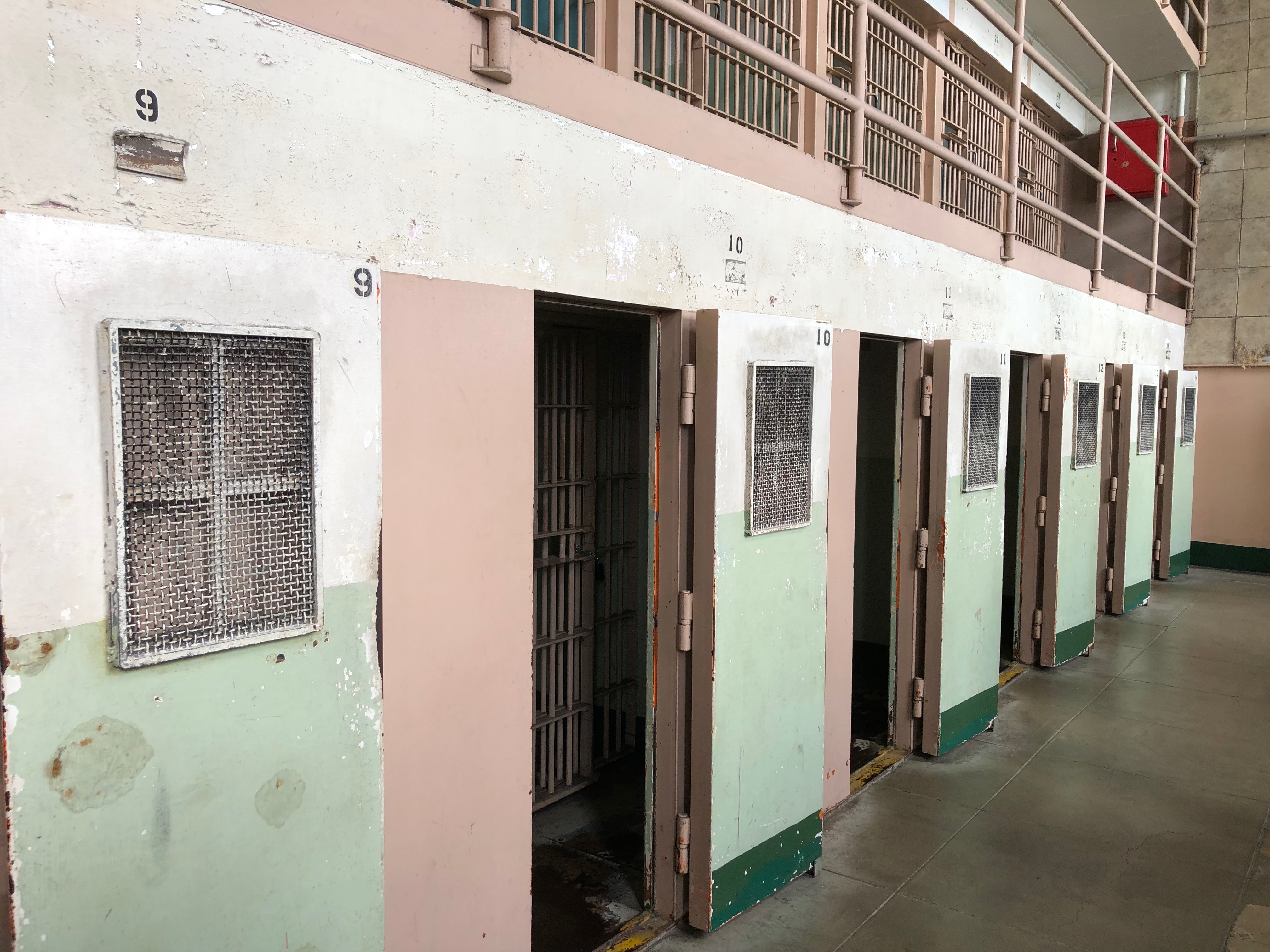 Zellen in Alcatraz