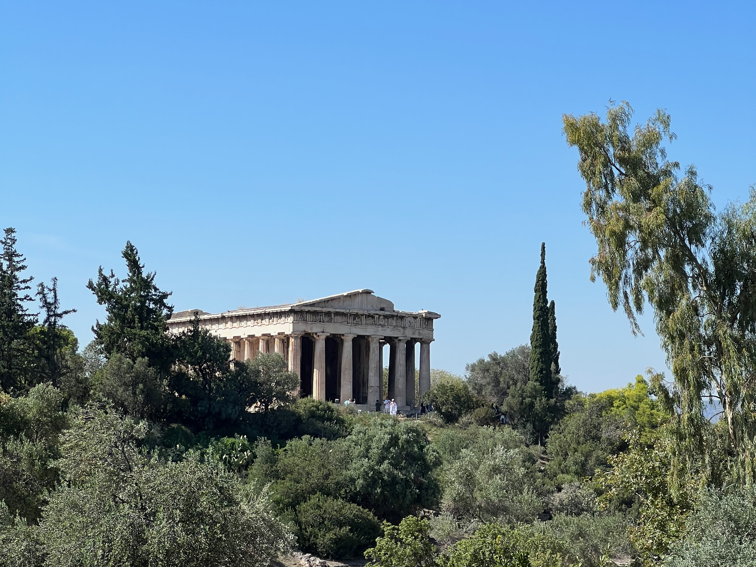 Tempel des Hephaistos in der antiken Agora