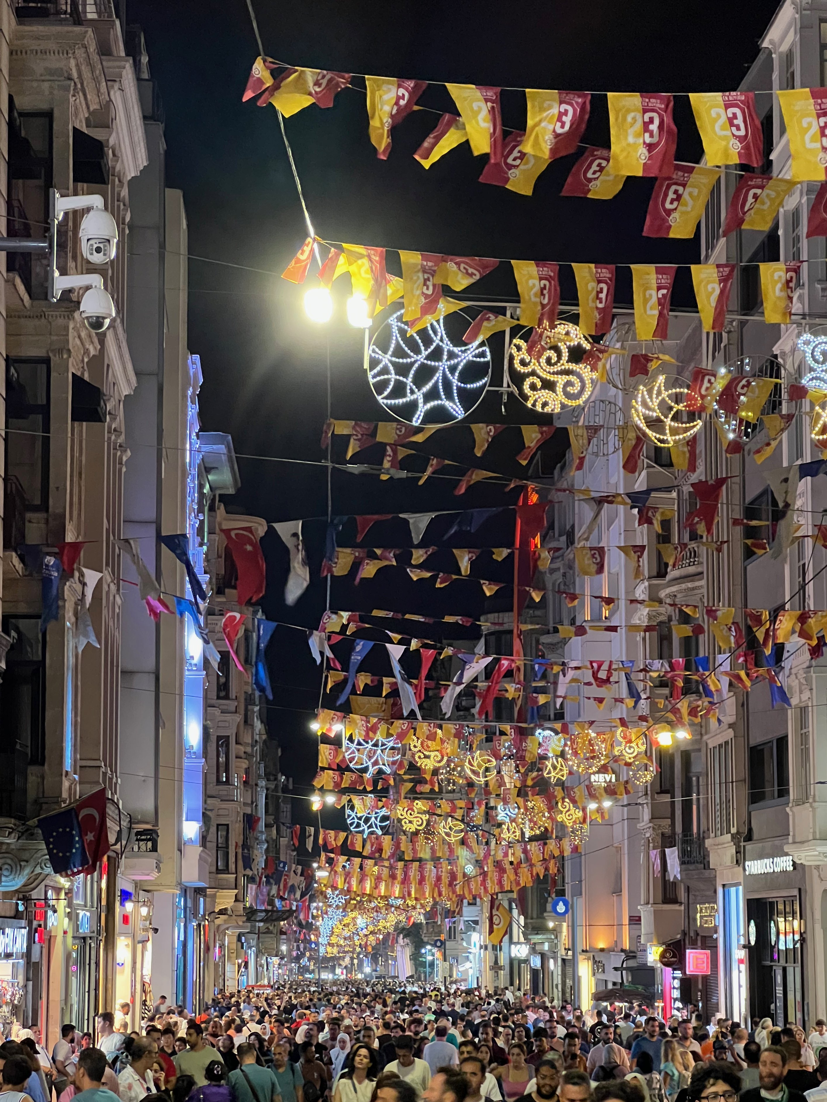 İstiklal Caddesi bei Nacht